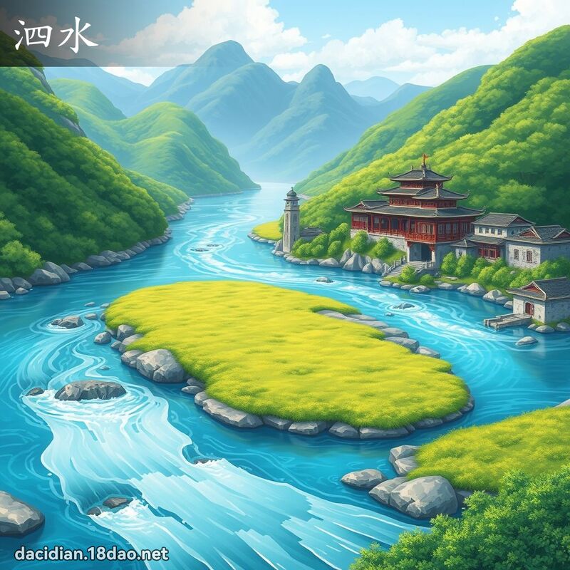 泗水 - 國語大辭典配圖