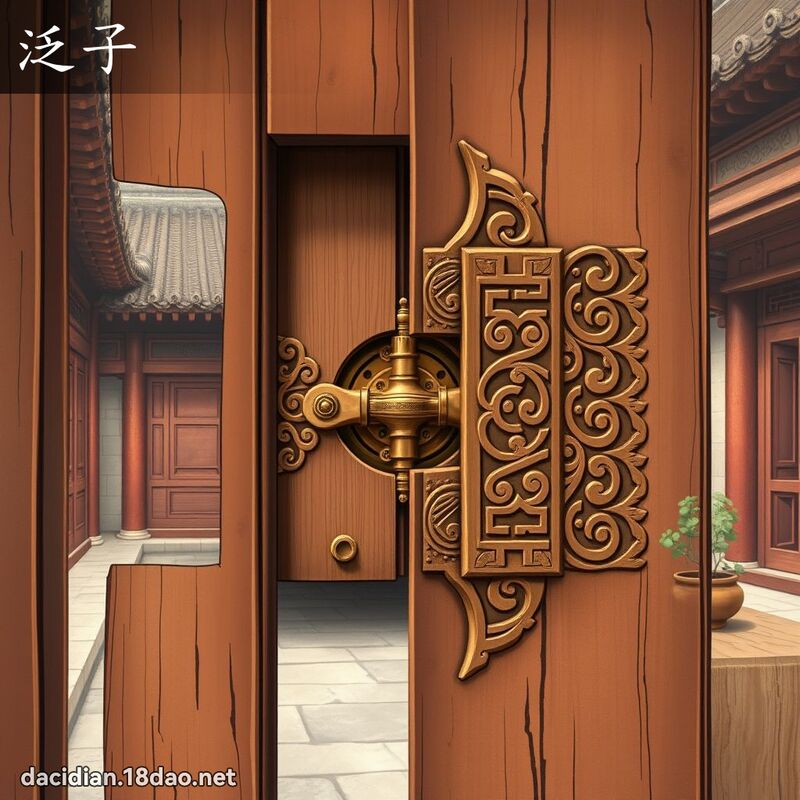 泛子 - 国语大辞典配图