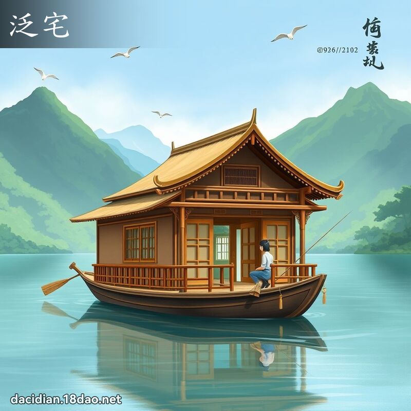 泛宅 - 國語大辭典配圖