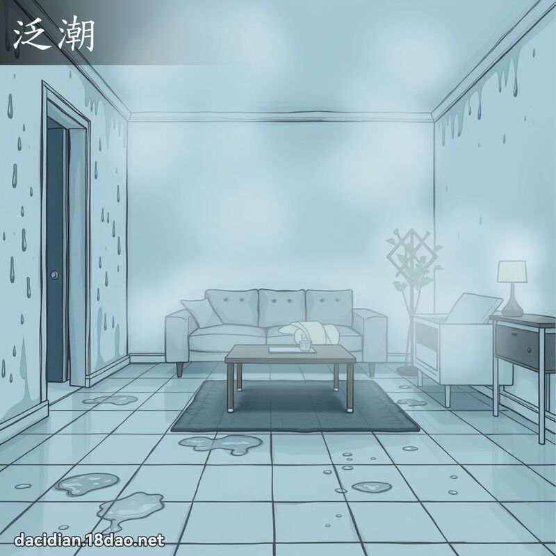 泛潮 - 國語大辭典配圖
