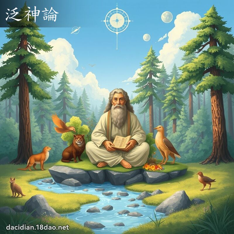 泛神論 - 國語大辭典配圖