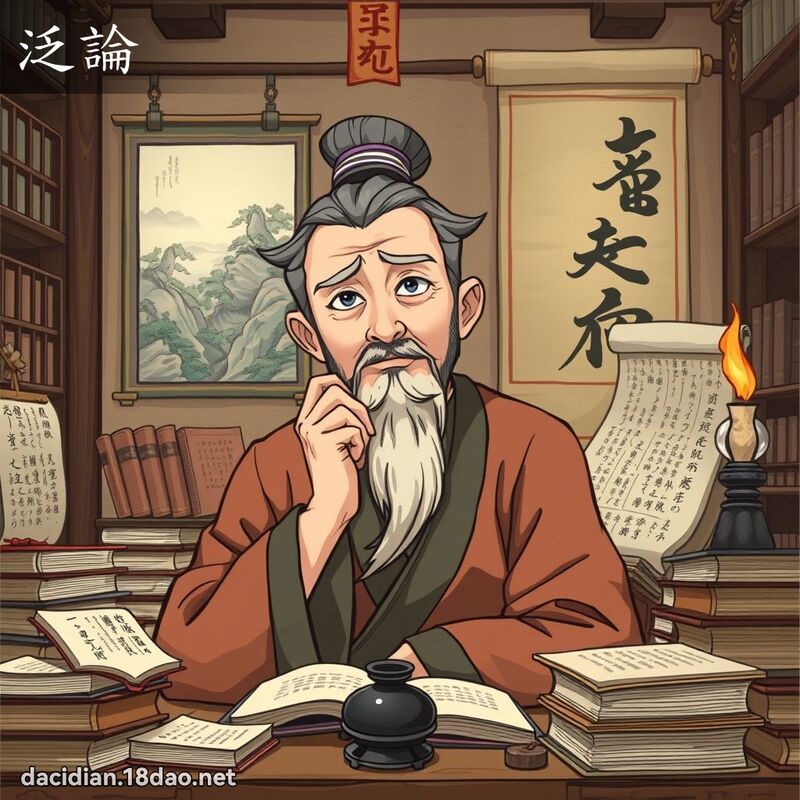 泛论 - 国语大辞典配图