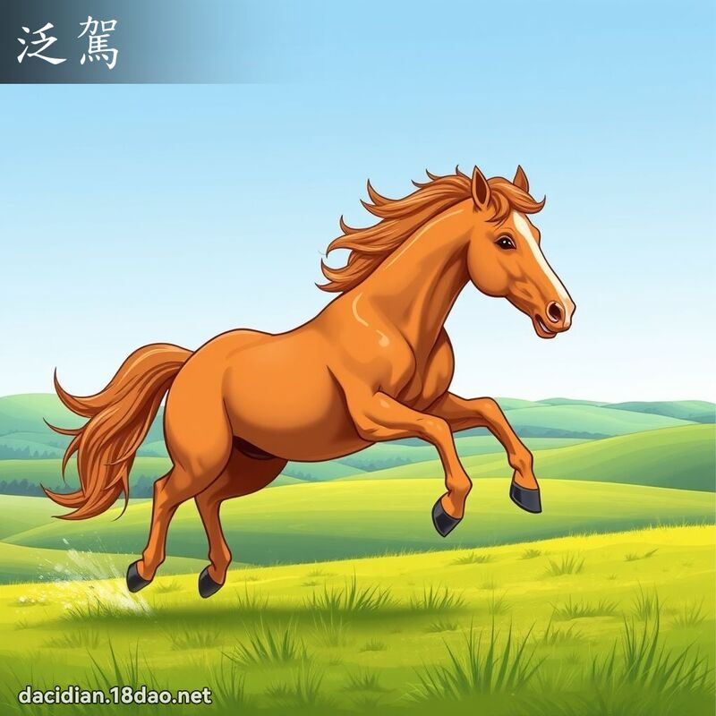 泛驾 - 国语大辞典配图