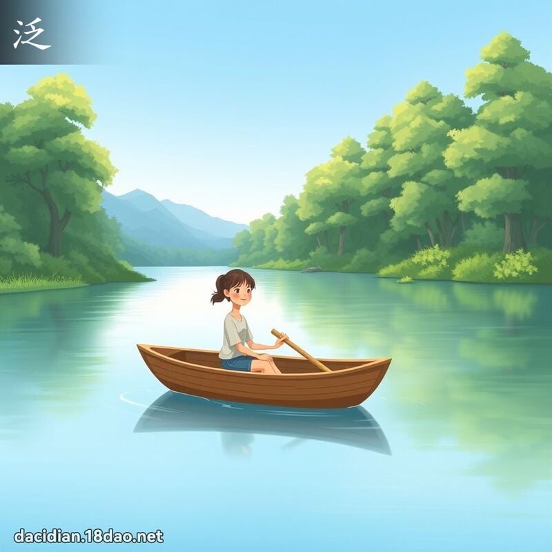 漢字: 泛 (多音字)