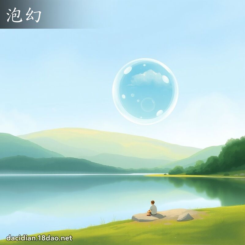 泡幻 - 國語大辭典配圖