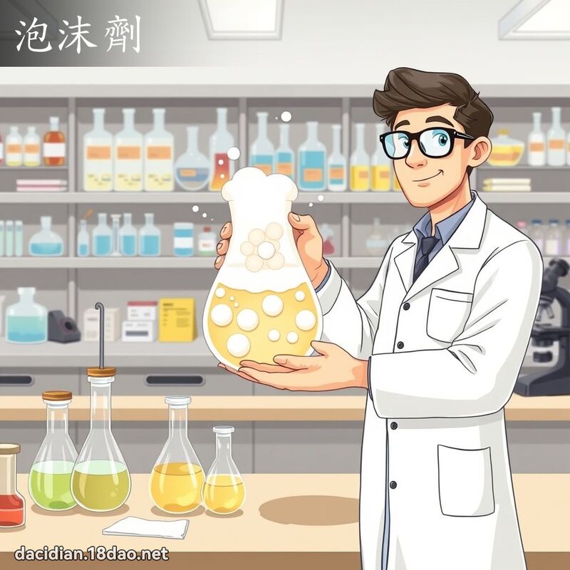 泡沫劑 - 國語大辭典配圖