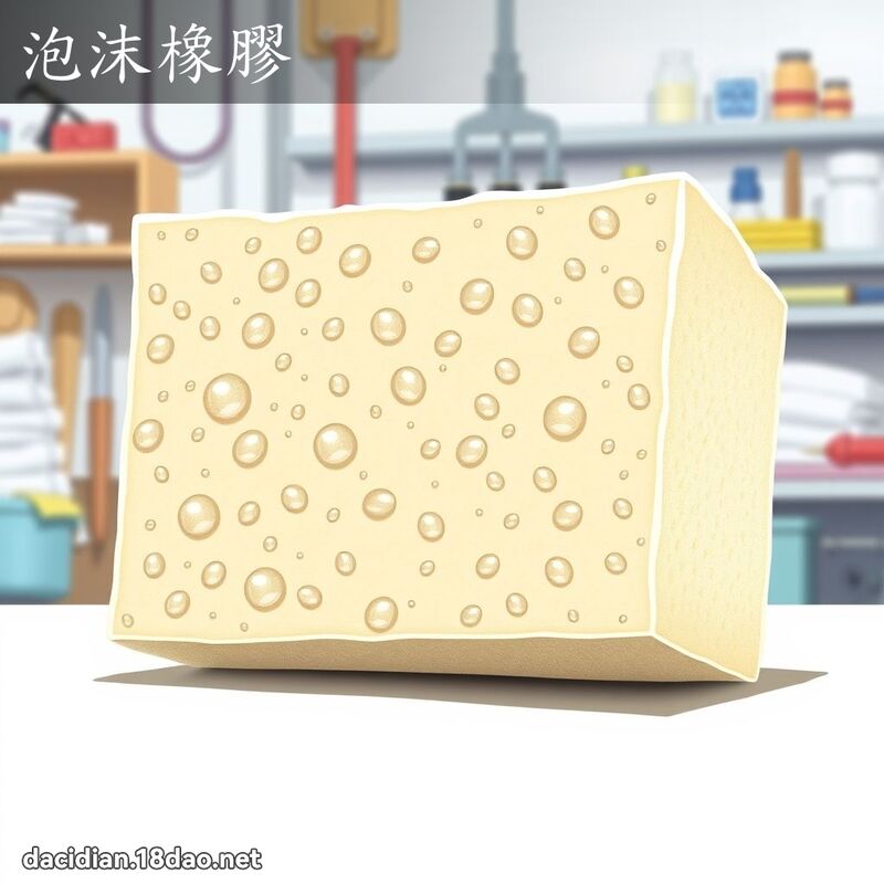 泡沫橡膠 - 國語大辭典配圖