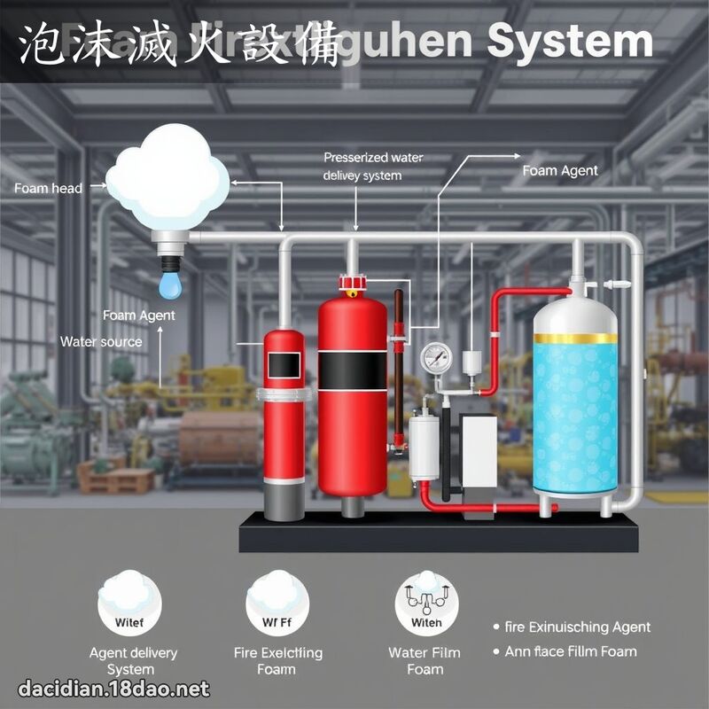 泡沫滅火設備 - 國語大辭典配圖