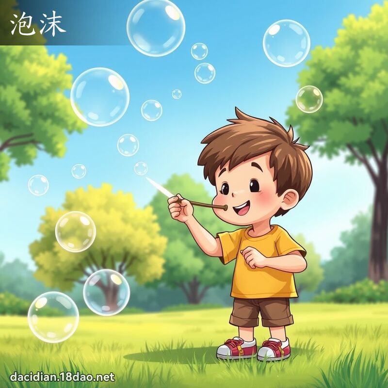 泡沫 - 国语大辞典配图