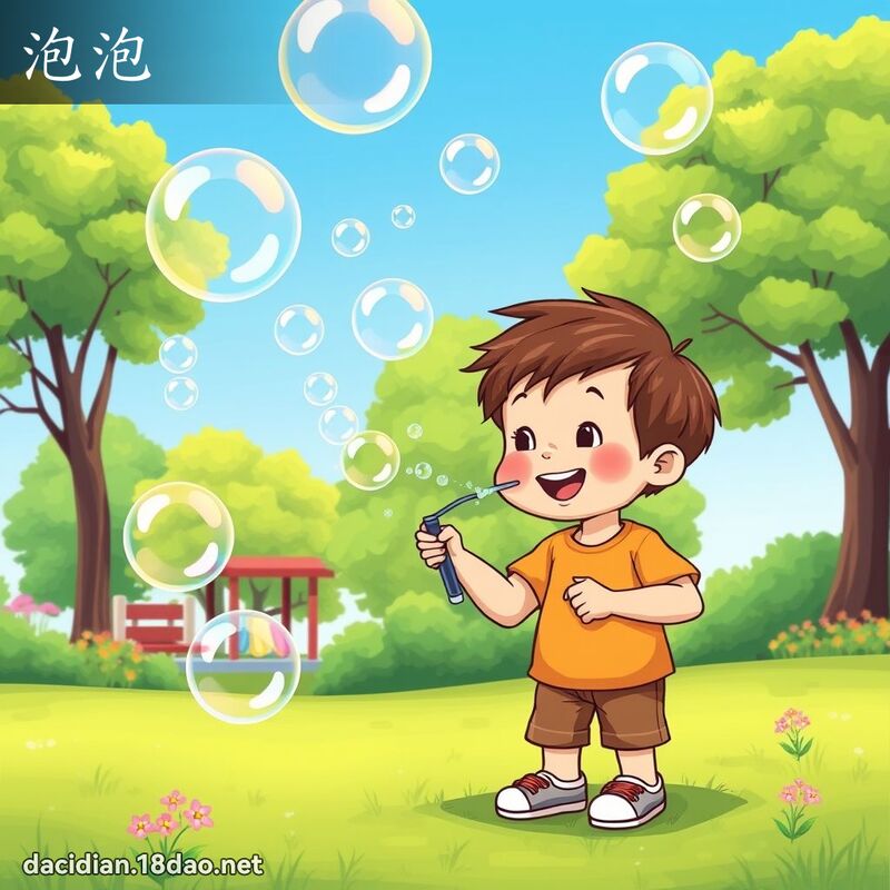 词语: 泡泡 (多意词)