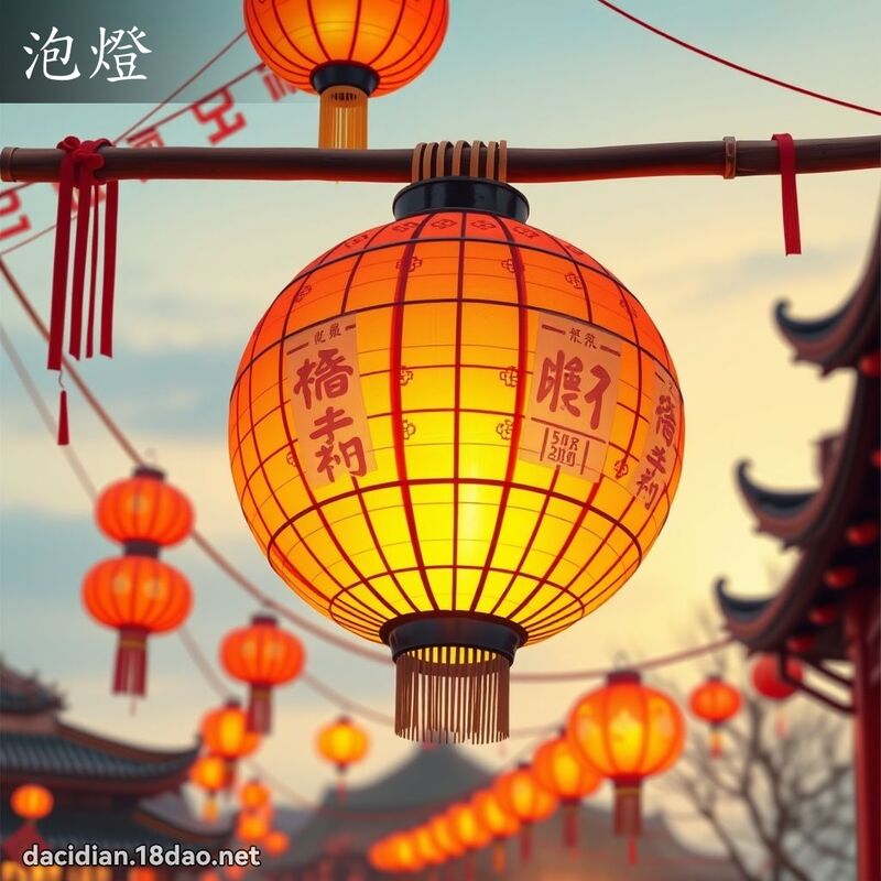 泡燈 - 國語大辭典配圖