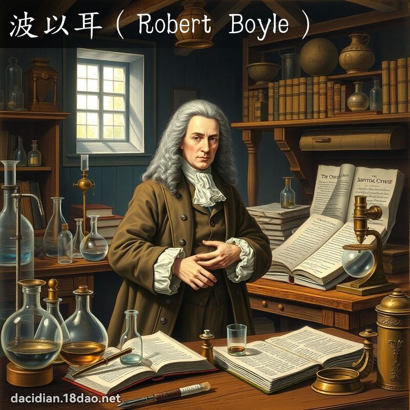 波以耳（Robert Boyle） - 国语大辞典配图