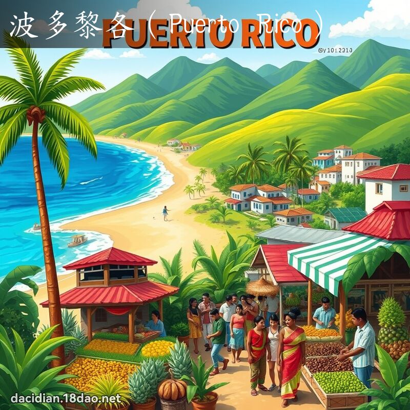 波多黎各（Puerto Rico） - 国语大辞典配图