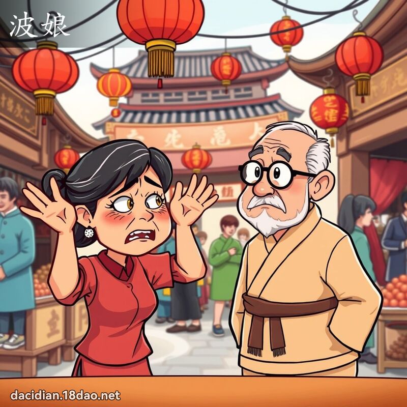 波娘 - 国语大辞典配图