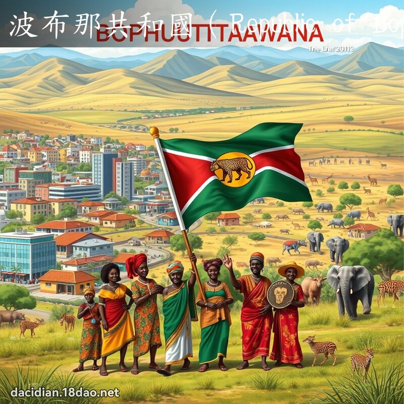 波布那共和国（Republic of Bophuthatswana） - 国语大辞典配图