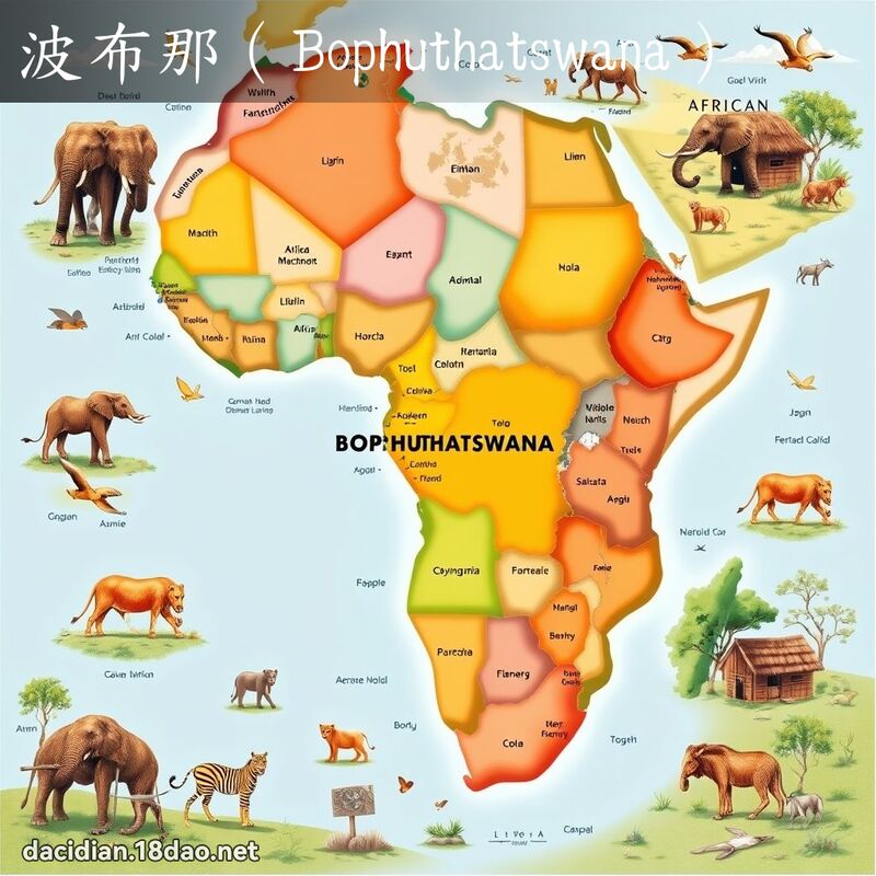 波布那（Bophuthatswana） - 国语大辞典配图
