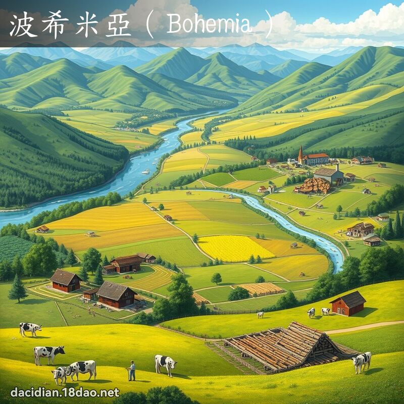 波希米亚（Bohemia） - 国语大辞典配图