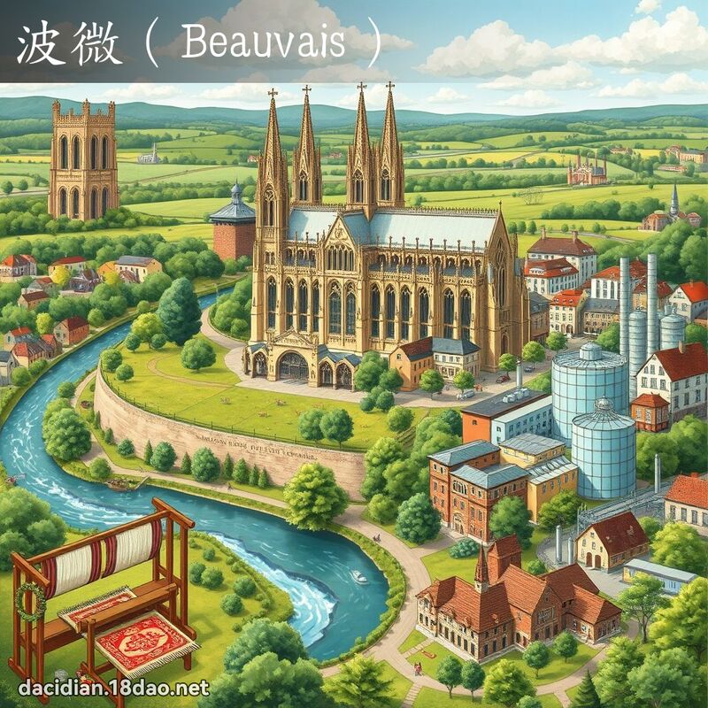 波微（Beauvais） - 國語大辭典配圖