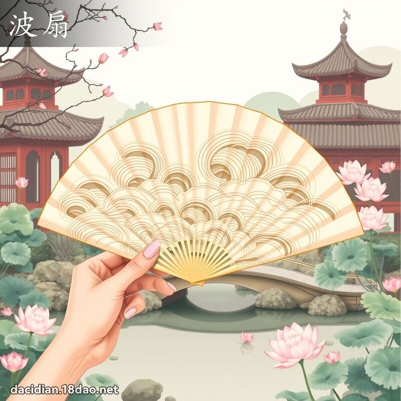波扇 - 國語大辭典配圖