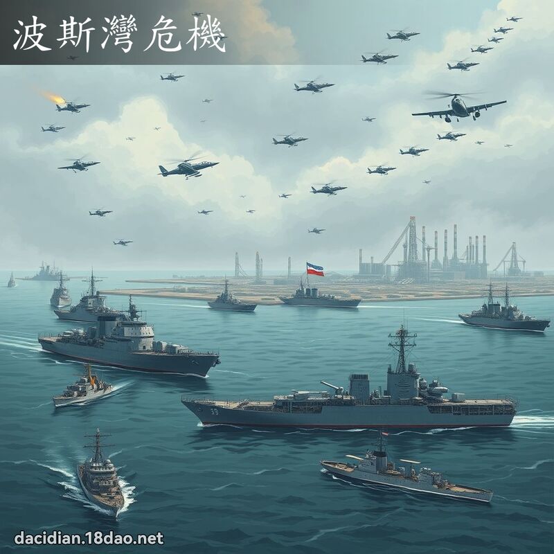 波斯湾危机 - 国语大辞典配图