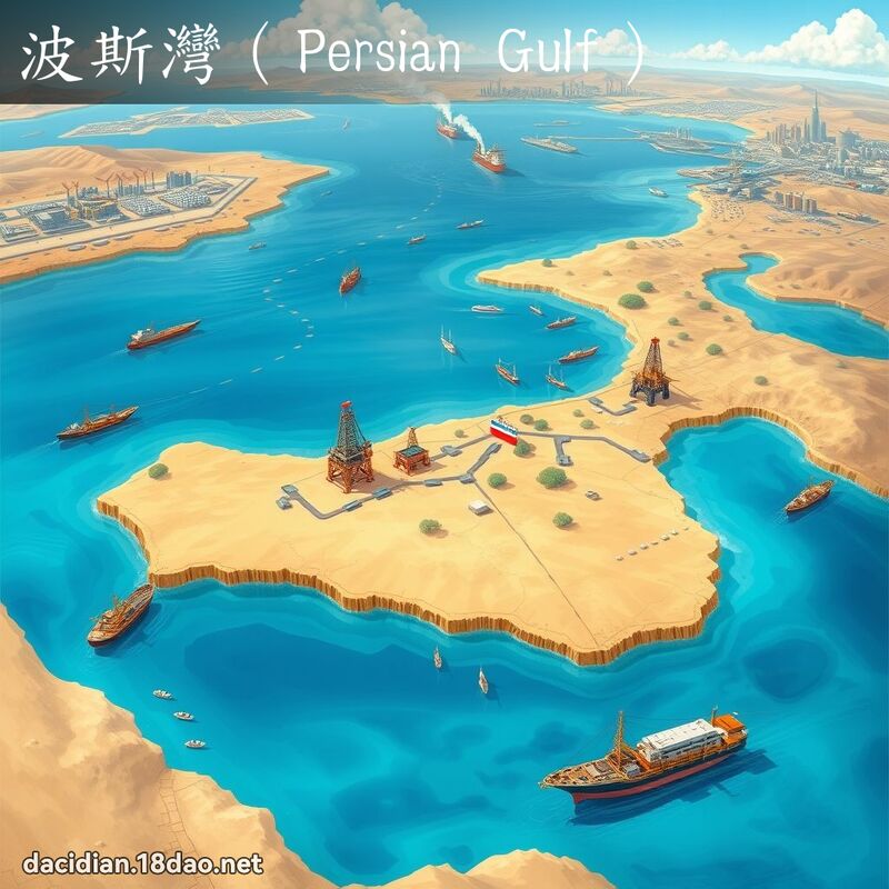 波斯湾（Persian Gulf） - 国语大辞典配图