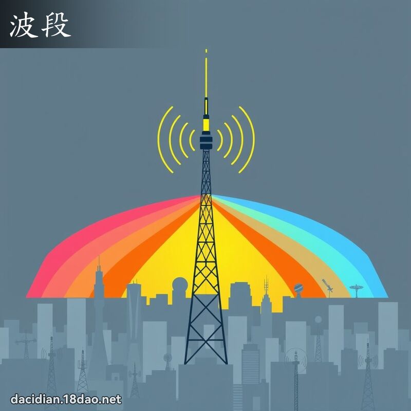 波段 - 国语大辞典配图