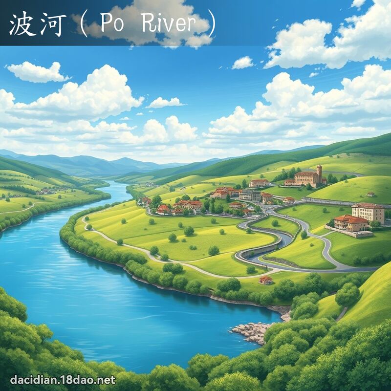 波河（Po River） - 国语大辞典配图