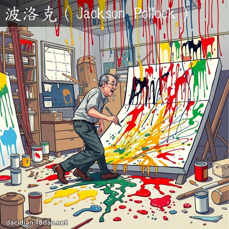 波洛克（Jackson Pollock） - 國語大辭典配圖