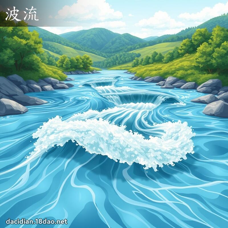 波流 - 國語大辭典配圖