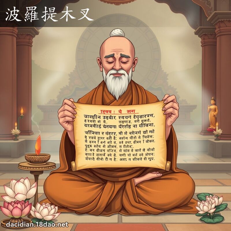 波罗提木叉 - 国语大辞典配图