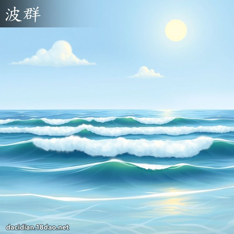 波群 - 国语大辞典配图