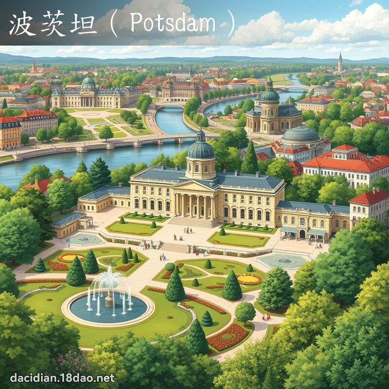 波茨坦（Potsdam） - 国语大辞典配图