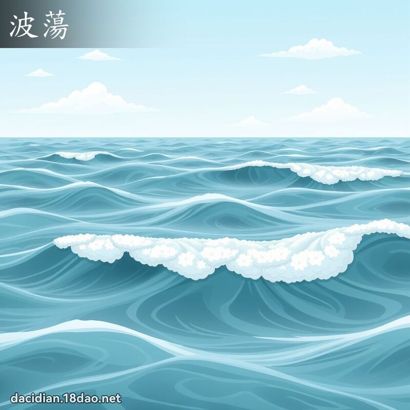 波蕩 - 國語大辭典配圖