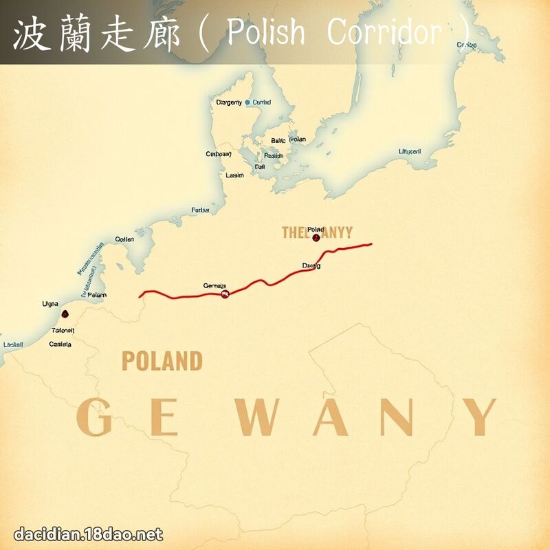 波兰走廊（Polish Corridor） - 国语大辞典配图