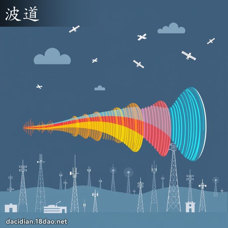 波道 - 國語大辭典配圖