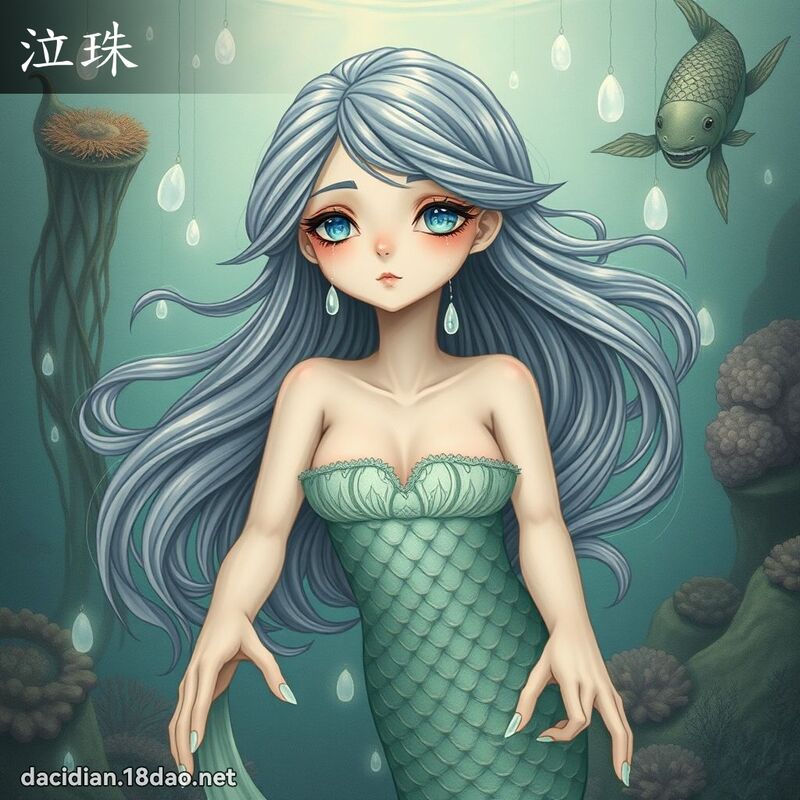 泣珠 - 國語大辭典配圖