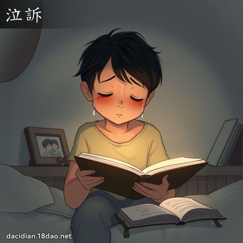 泣訴 - 國語大辭典配圖