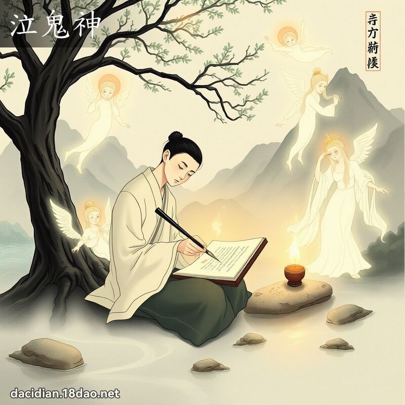 泣鬼神 - 国语大辞典配图