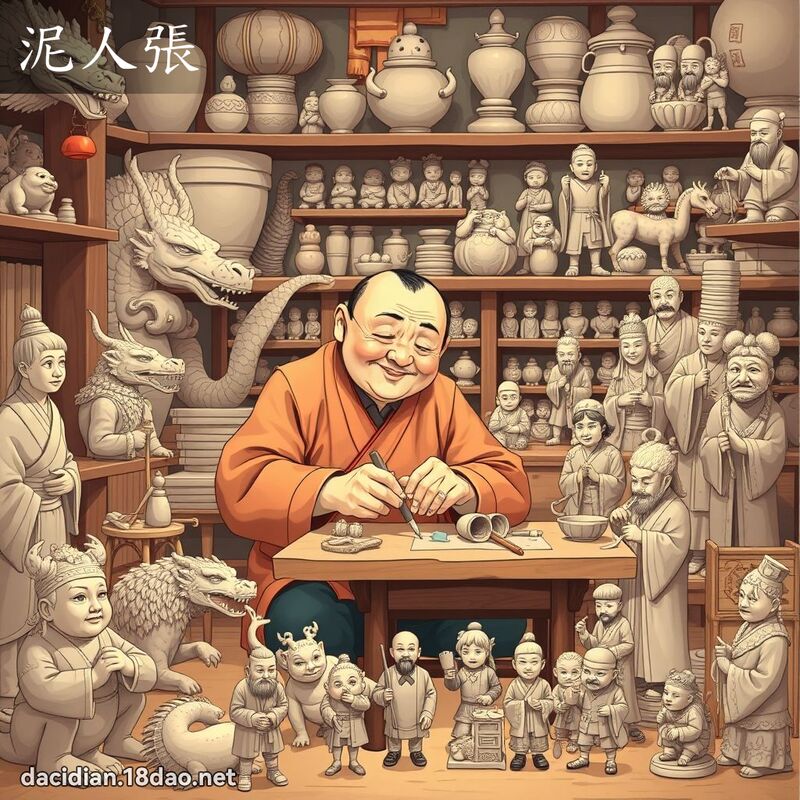 泥人张 - 国语大辞典配图
