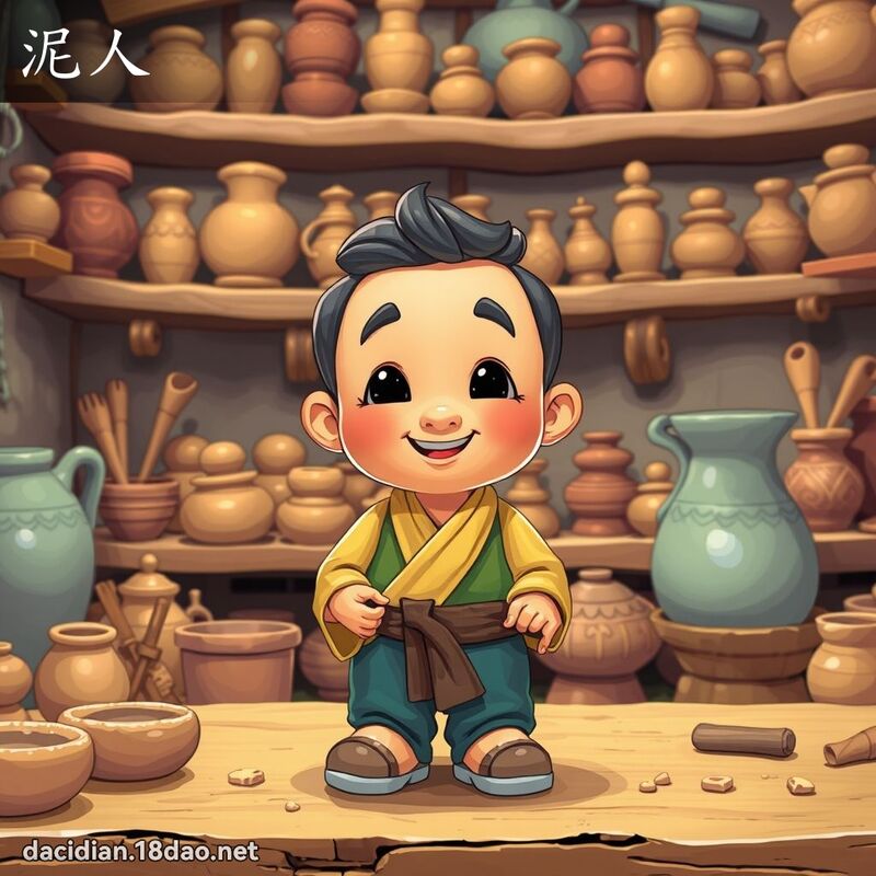 泥人 - 國語大辭典配圖
