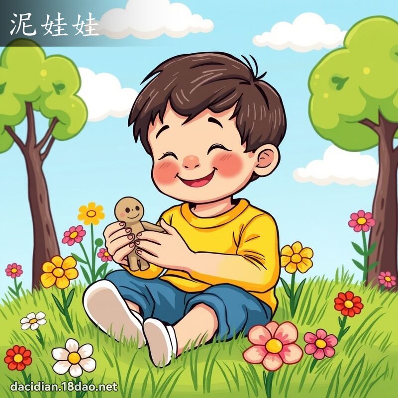 泥娃娃 - 国语大辞典配图