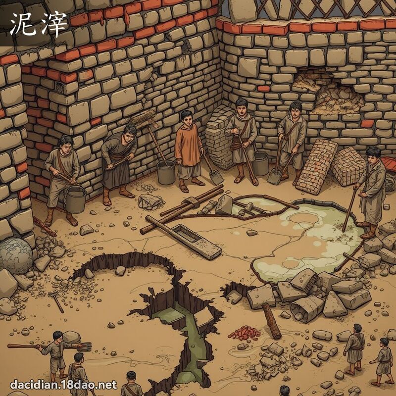泥滓 - 国语大辞典配图