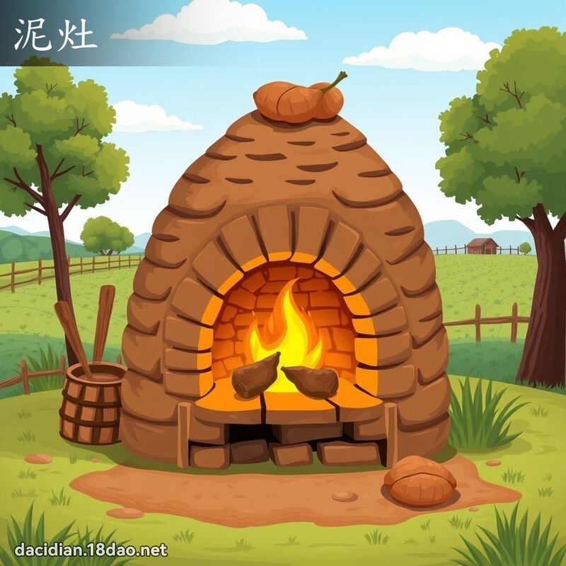 泥灶 - 國語大辭典配圖