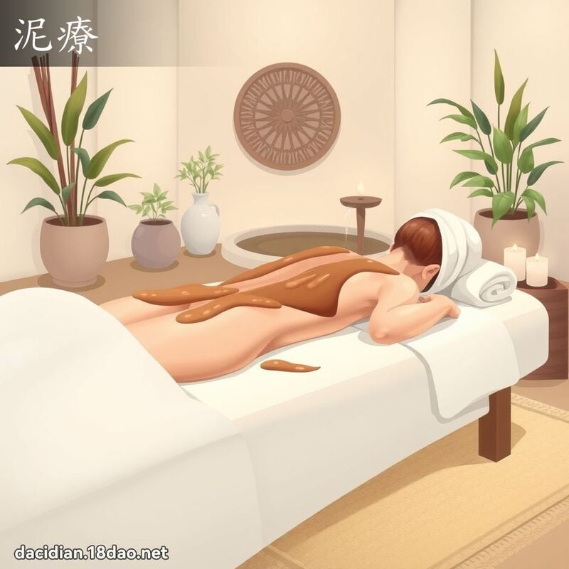 泥疗 - 国语大辞典配图