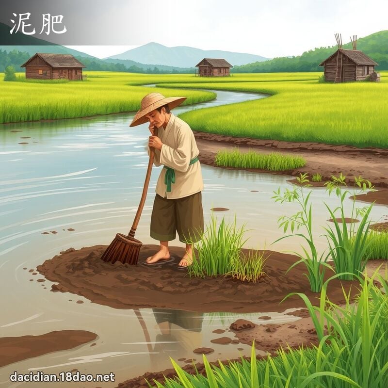 泥肥 - 國語大辭典配圖