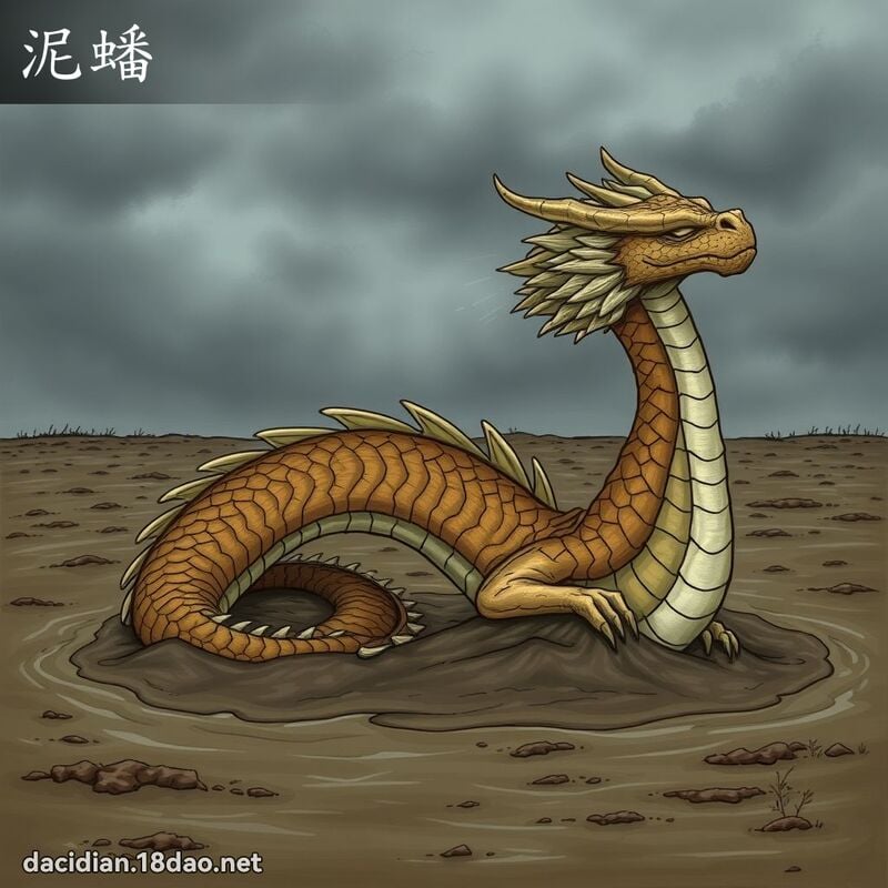 泥蟠 - 國語大辭典配圖