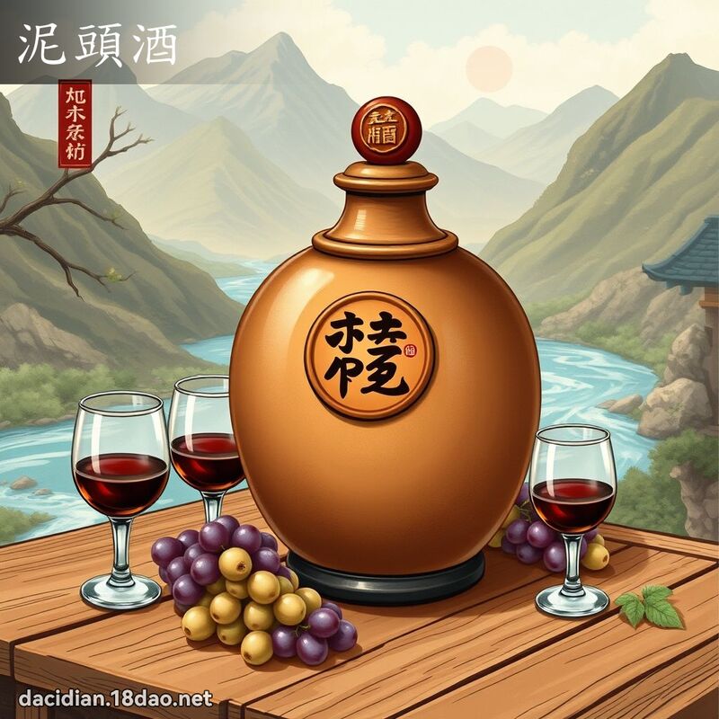 泥頭酒 - 國語大辭典配圖