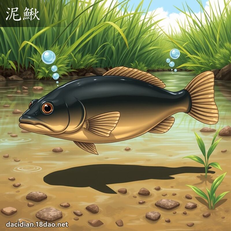泥鰍 - 國語大辭典配圖