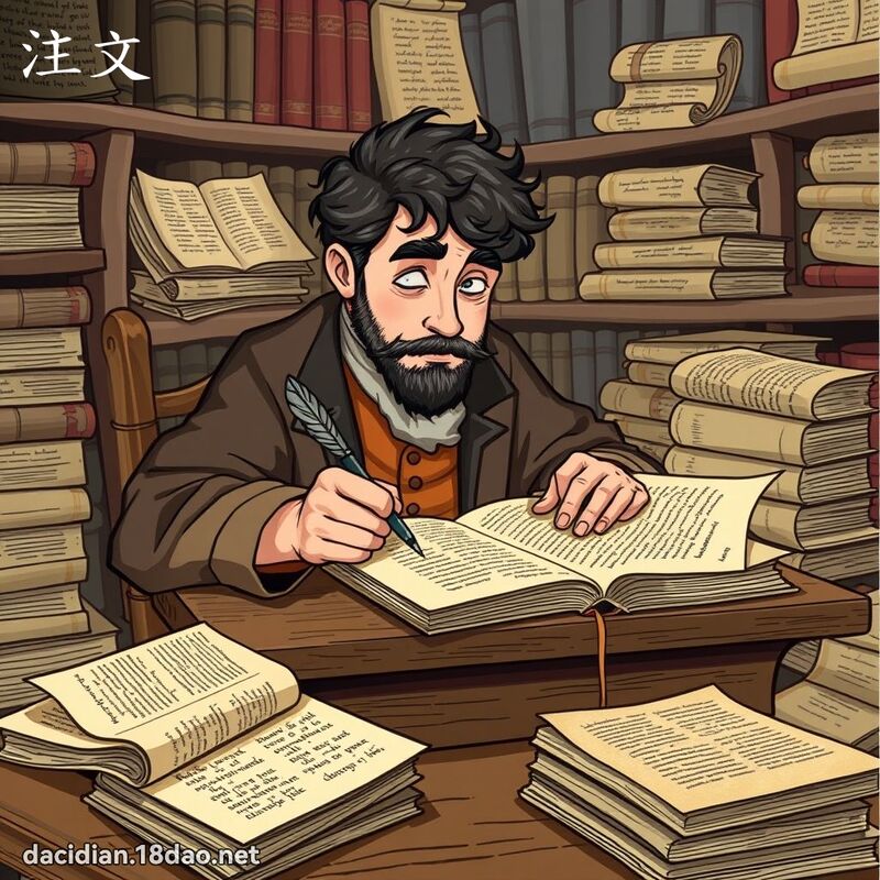 注文 - 國語大辭典配圖