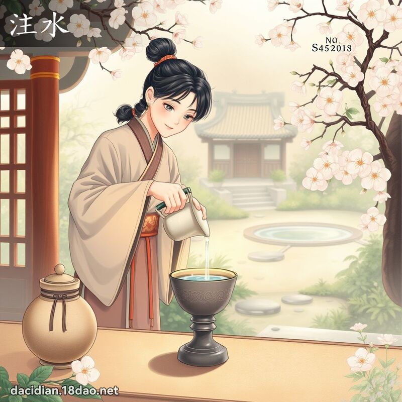 注水 - 國語大辭典配圖